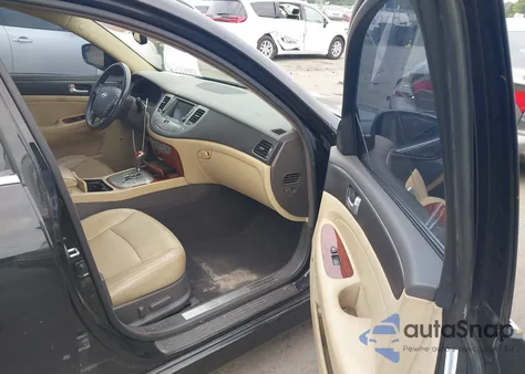 2013 Hyundai Genesis 3.8 из США, поврежденный, VIN KMHGC4DD0DU253579